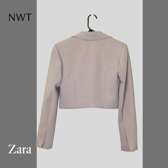 NWT Zara Cropped Blazer, S - Picture 3 of 3